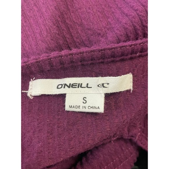NWT Oneill Sleeveless Causal Boho Size Small Color Dark Purple Women's Top Tank - Picture 6 of 9